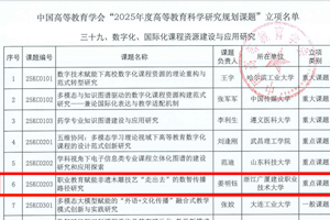 喜报|开云kaiyun官方入口获“2025年度高等教育科学研究规划课题”立项