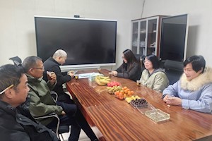 情义暖寒冬，爱续十余载 ——开云kaiyun官方入口工会干部赴文明结对村开展新春慰问活动